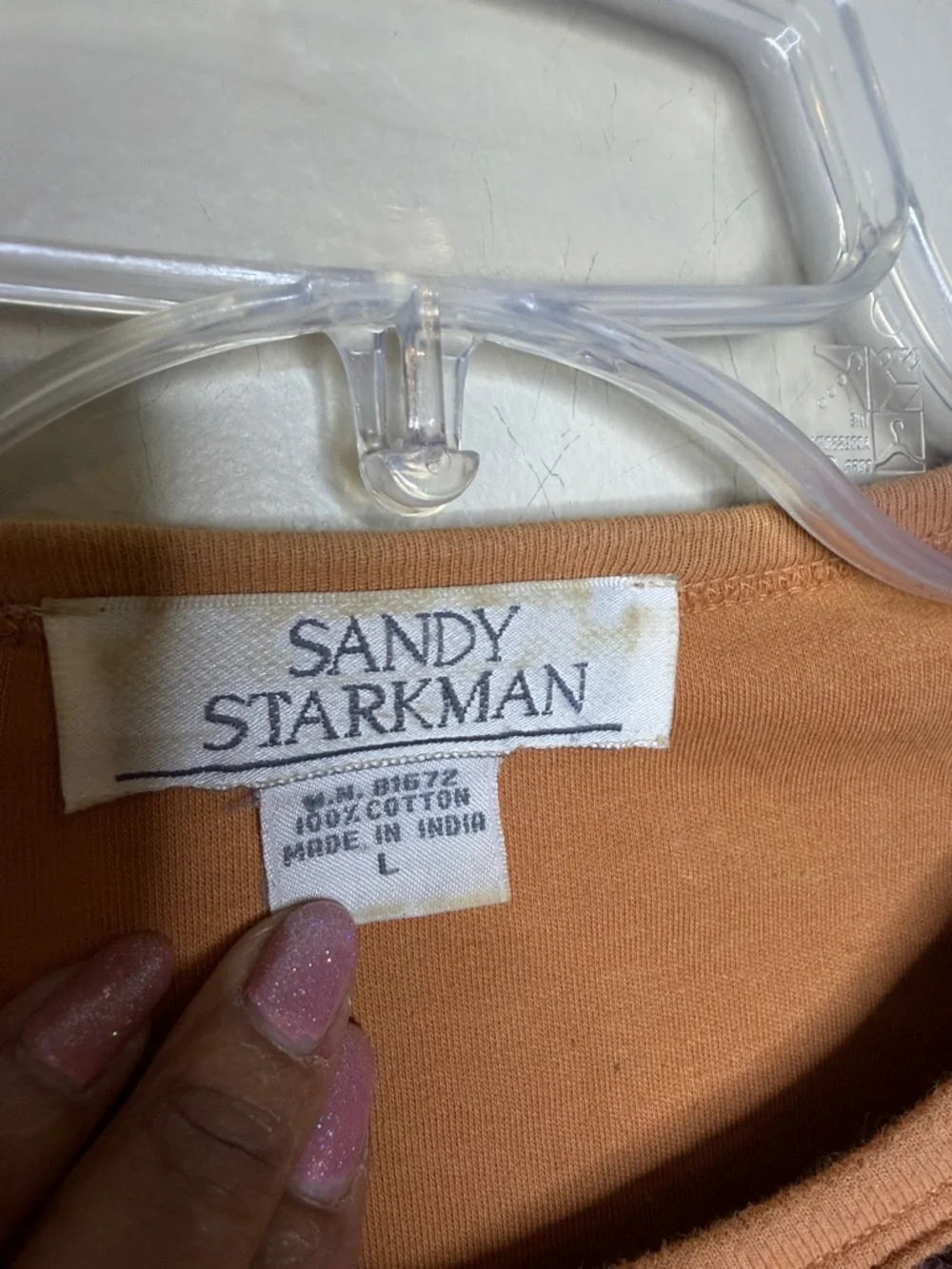 Sandy Starkman Patchwork Embellished Boho Tee - Multicolor - Picture 3 of 7